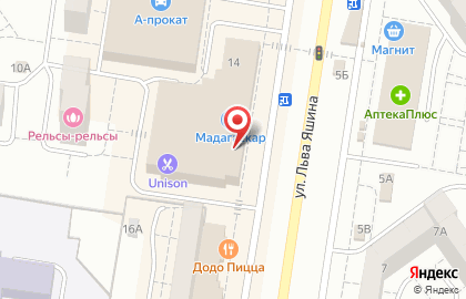 Банкомат Банк Уралсиб в Автозаводском районе на карте