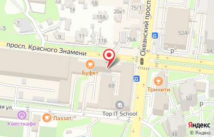 Салон европейских тканей для интерьера Lux Decor на карте