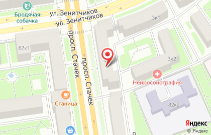 Сервисный центр Элизиум на проспекте Стачек на карте