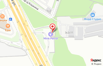 MMK Petrol в Восточном Бирюлево на карте