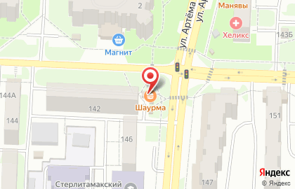 Магазин Халяль в Уфе на карте