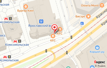 Банкомат СберБанк на Комсомольской площади, 5 на карте