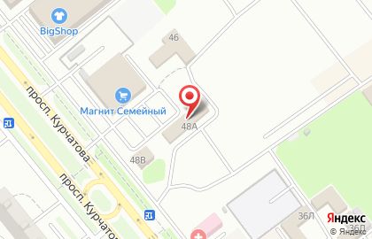 Ресторан Суши Шеф на проспекте Курчатова на карте