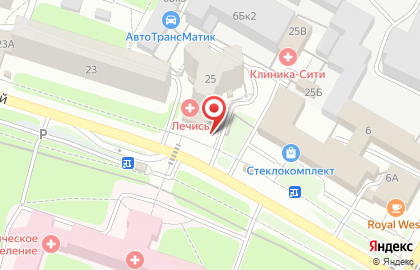 Продуктовый магазин У дома на улице Крупской на карте