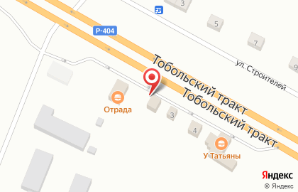 Магазин автотоваров на ул. Тюмень-Ханты-Мансийск автодорога 38 км, ст2 на карте