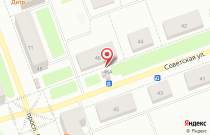 Магазин колбасных изделий Гостовский на Советской улице, 46а в Северодвинске на карте