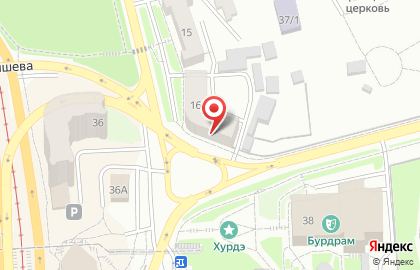 Бурятское региональное отделение Всероссийской общественной организации Молодая гвардия Единой России на карте