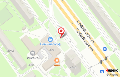 Магазин цветов в Санкт-Петербурге на карте
