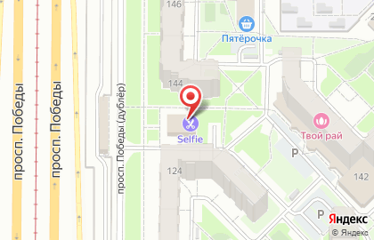 Салон-парикмахерская SELFie на проспекте Победы на карте