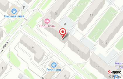 Ручеёк на Китицынской улице на карте