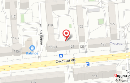 Прометей, ООО Промэлектроника на Омской улице на карте