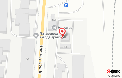 ООО Саранский элеватор на карте