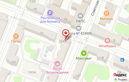 Золотой на Советской улице на карте