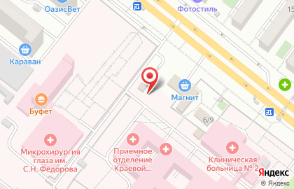 Киоск фастфудной продукции Донер Кебаб на улице Красных Партизан на карте