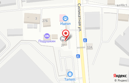Отель Подушкин на Силикатной улице в Мытищах на карте
