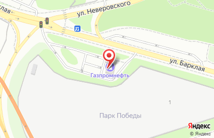 Автомойка Газпромнефть на метро Парк Победы на карте