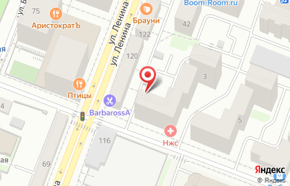 Азамат на улице Ленина на карте