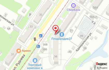 Аптека Новая Аптека на улице Руднева, 56 на карте