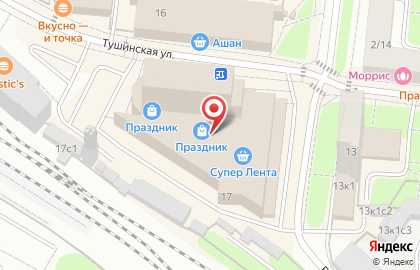 Студия эстетики тела LPG LAB на улице Тушинская на карте