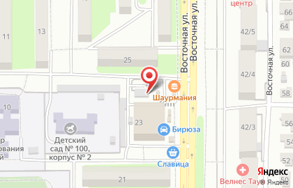 Магазин пенных напитков Пена на Восточной улице на карте