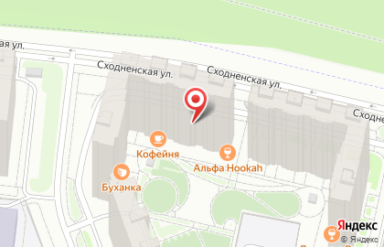 Ателье На районе на Сходненской улице, 13 на карте