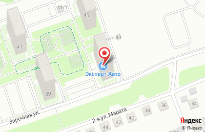 Компания по независимой экспертизе Эксперт-Авто на Заречной улице на карте