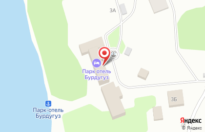 Парк-отель Бурдугуз в Иркутске на карте