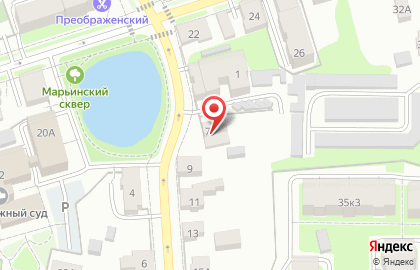Форелька в Костроме на карте