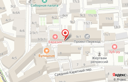 Творческий центр Шапо-Синтез на Цветном бульваре на карте