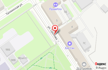 Автостоянка в Санкт-Петербурге на карте