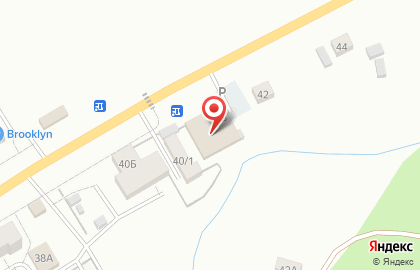 Продовольственный магазин на Проезжей улице на карте
