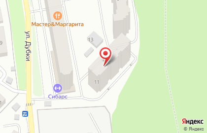 Компания по продаже окон на улице Дубки на карте