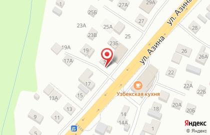 Киндери на улице Азина (Киндери) на карте