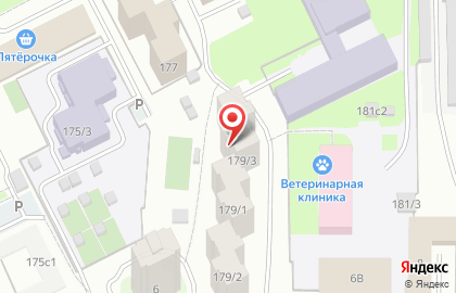 Магазин продуктов в Томске на карте