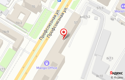 Торгово-производственная компания Премо Инк на Профсоюзной улице на карте