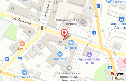 Фирменный магазин Звениговский в Нижнем Новгороде на карте