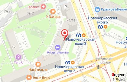 Банкомат, Северо-Западный банк Сбербанка России, ОАО, Заневское отделение на Новочеркасском проспекте на карте