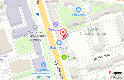 Мебель-СВС на Будённовском проспекте на карте