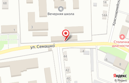втб 24, пао на улице Семашко на карте