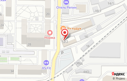 Мастерская по ремонту вмятин без покраски в Прикубанском районе на карте