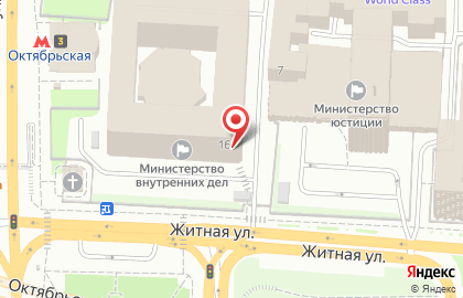 Управление по взаимодействию с институтами гражданского общества и СМИ МВД России на карте