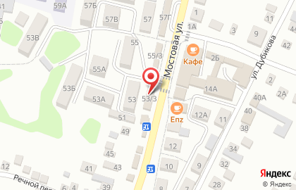 Магазин Домашние курочки на Мостовой улице на карте
