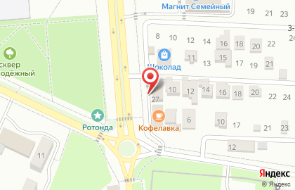 Служба экспресс-доставки Сдэк в Лермонтове на карте