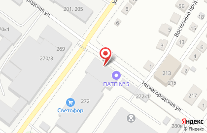 Банкетный зал Премьер на Нижегородской улице на карте