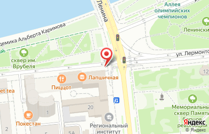 Хмельная на улице Ленина на карте