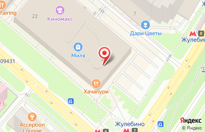 Офис продаж Билайн в Москве на карте