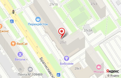 Татарские пироги на Братиславской улице на карте