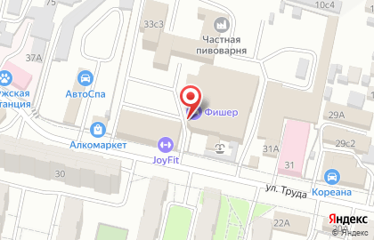 Отель Фишер на карте
