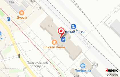 Служба доставки ПиццаФабрика на карте