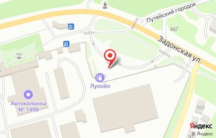Лукойл в Липецке на карте